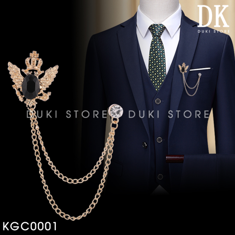 Ghim cài áo vest nam cao cấp KGC0001 - DUKI STORE